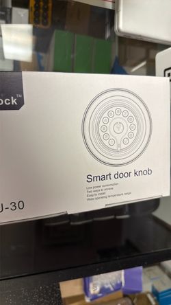 Cerradura de puerta inteligente con teclado y llave, 50 códigos de usuario, impermeable, bloqueo automático, negro mate