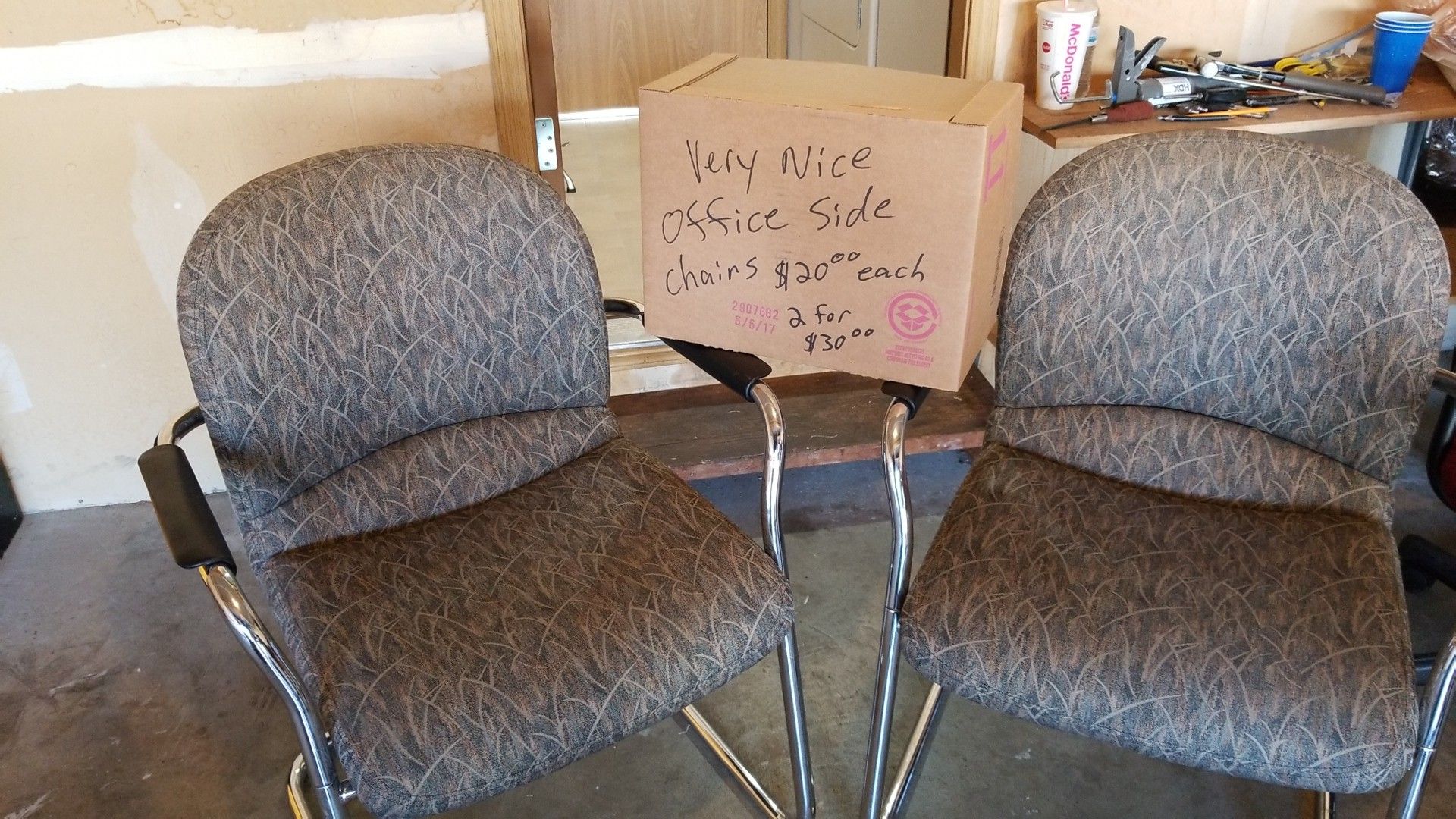 Nice office side chairs