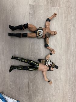 Wrestling Figures THE ROCK AJ STYLES
