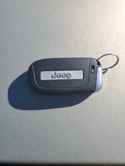 2016 Jeep Renagade Key.