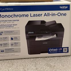 Brother MFC-L2760DW Wireless Laser Printer ALL-IN-ONE| Like New | Box Included