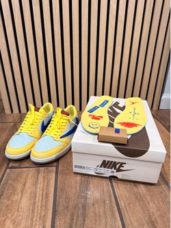 Jordan 1 low travis canary size 10.5M!