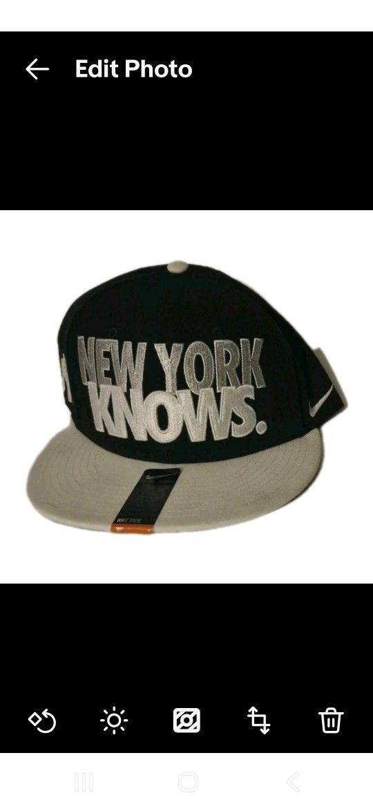 New York Knows Hat Nike True Miami Knows Hat Orange MLB Baseball Snapback Outdoor Cap