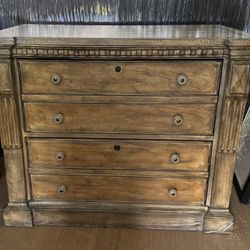 Hooker Furniture Wood File Cabinet 