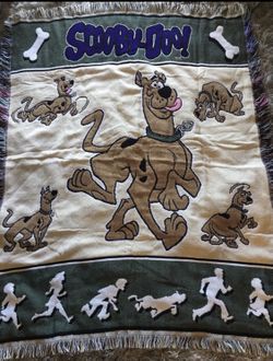 Scooby dio oversize throw blanket