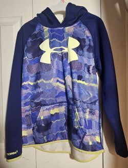 Underarmour Blue navy Hoodie size 7/8