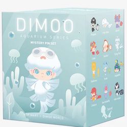 Pop Mart, Dimoo Aquarium Enamel Pin Series Blind Box