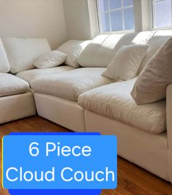 White Cloud Couch Modular Sectional Sofa