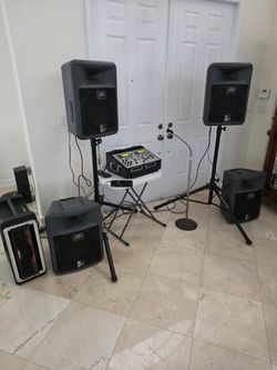 Dj Sound sytem Or PA Public Address System