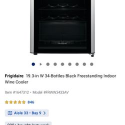 Wine Cooler Mini Fridge