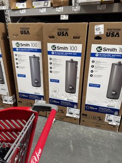 AO Smith 40 Gallon New Water Heater Rheem 40 Gallon Water Heater 