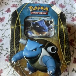 Blastoise EX Power Trio Tin 2016
