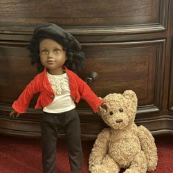 **FREE** Journey Girl Doll “Taryn” and Teddy Bear