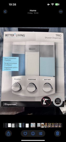 Better living shower Dispense