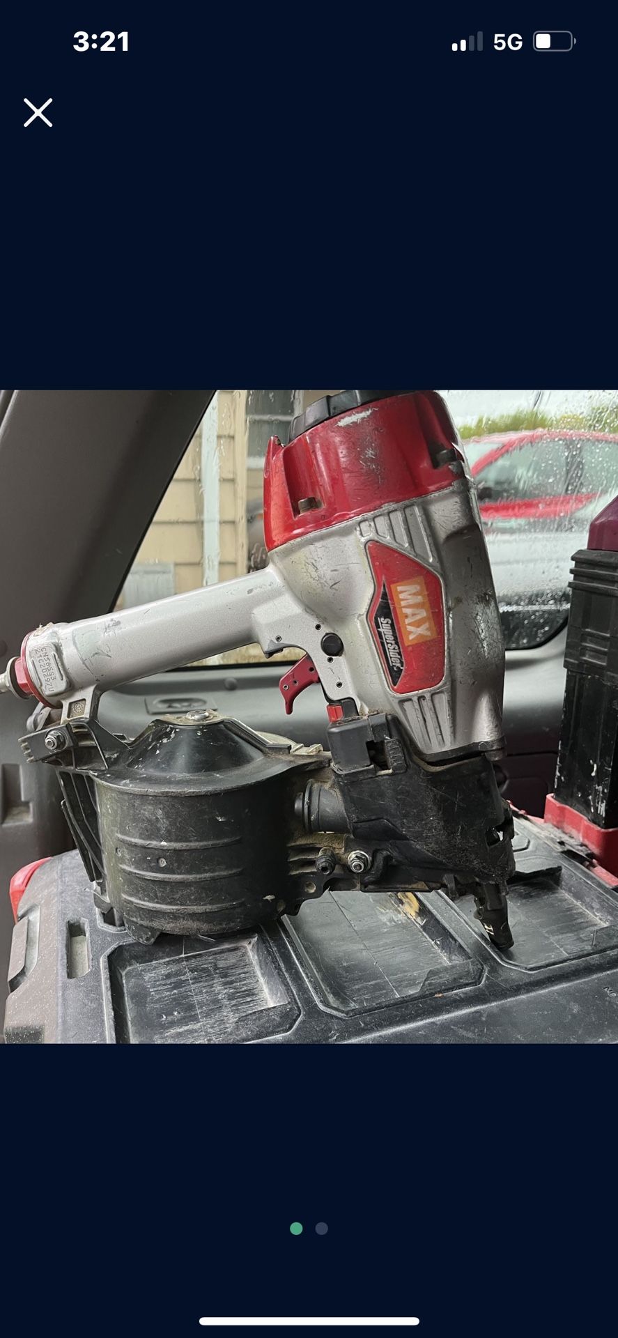 Max Supersider Nail Gun