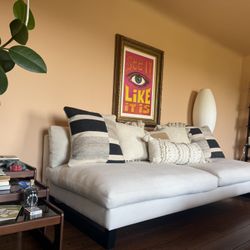 White Sofa (NEED PICKED UP BY TOMORROW