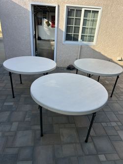 4ft Round Tables