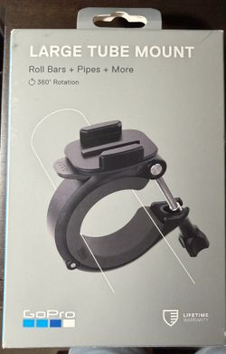 GoPro Large Tube Mount Compatible with All GoPro Cameras