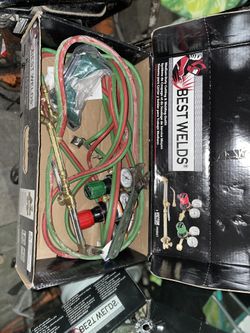 Welder And Tanks