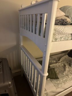 Bunk Beds  All Wood Frames White Pine  