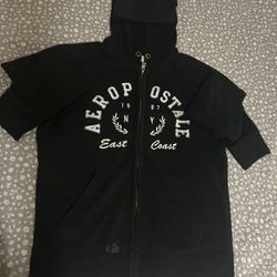 Small, Black, Aeropostale Zip Up Jacket