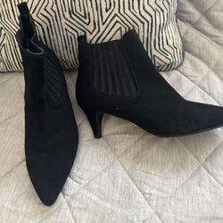 New Suede Booties 