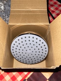Round Rain Shower Head Chrome