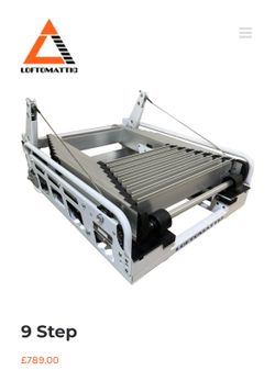 2 Loftomatic Electric  Ladders with remote