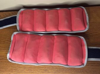 Prodigen 1 Pair 1 2 3.5 4 5 7 7.5 10 15 Lbs Adjustable Ankle Weights pink