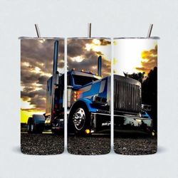 Trucker Tumbler Cup 20oz Stainless Steel Tumbler 