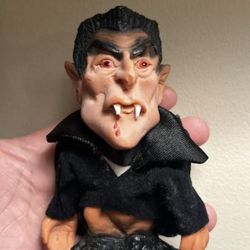 Extremely Rare Vintage Dracula Resin Figurine 