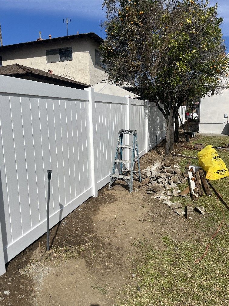 Vinyl Fence
