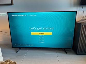 Hisense 58” 4K Roku Smart TV
