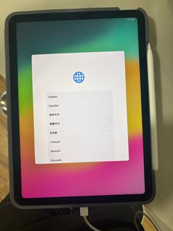 Apple iPad 11 inch 10th 11th generation with Apple Pencil