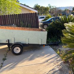 Motorcycle Motorcycle Trailer Or Utility Trailer Falls In Half Aluminum