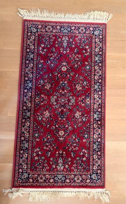 Red Karastan Rug @2’x4’