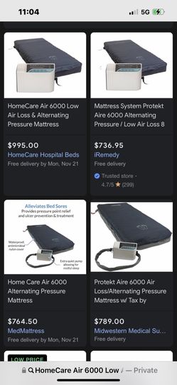 Low Air Loss Mattress