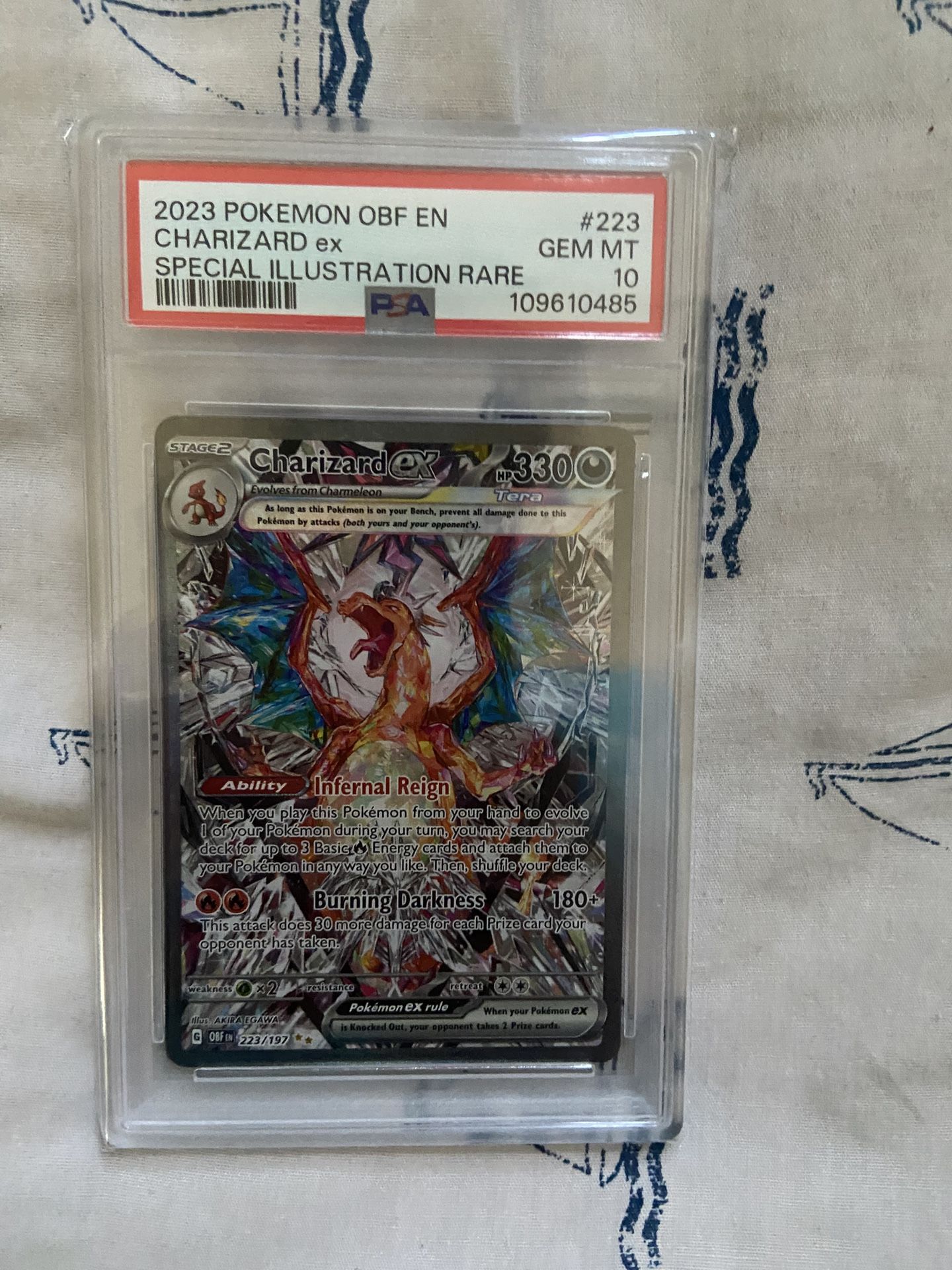 Charizard OBS Psa 10