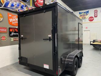 NEW 6x12 ENCLOSED TRAILER