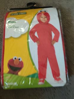 Elmo 2T Toddler Halloween Costume Sesame Street