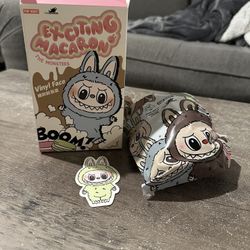 Popmart Labubu The Monsters Tasty Macarons Soy Milk And Green Grape $40