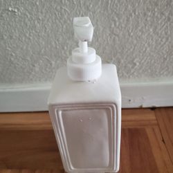 White Ceramic Bathroom Soap Dispenser