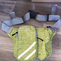Green Waist Pack for Hiking
