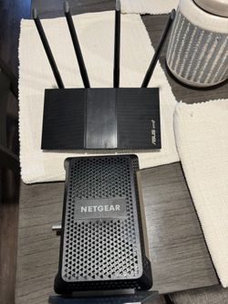 Asus Router And Netgear Modem Combo
