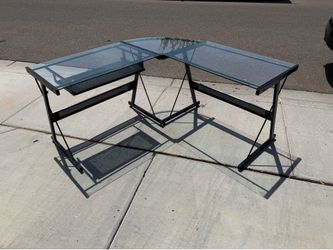 Glass Desk