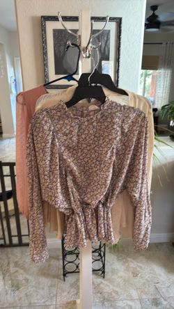 3 cute tops -size medium