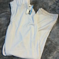 New CHAMPRO Adult Medium MVP Series Open Bottom Baseball Pant White NWT
