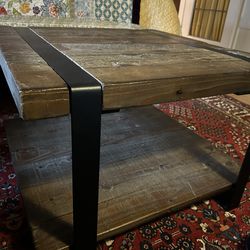 Solid Wood Coffee Table