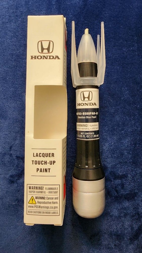 Genuine OEM Honda Touch-Up Paint Pen Stick - B-588P Obsidian Blue Pearl