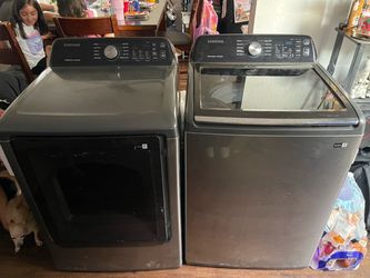 Washer and dryer set